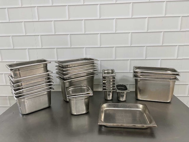 Rvs - gastronormbak (30x) - afbeelding 2 van  4