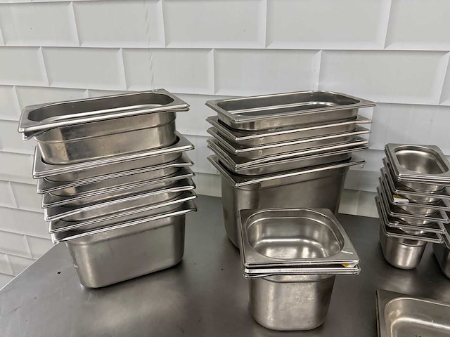 Rvs - gastronormbak (30x) - afbeelding 3 van  4