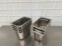 Rvs - gastronormbak (8x) - afbeelding 1 van  1