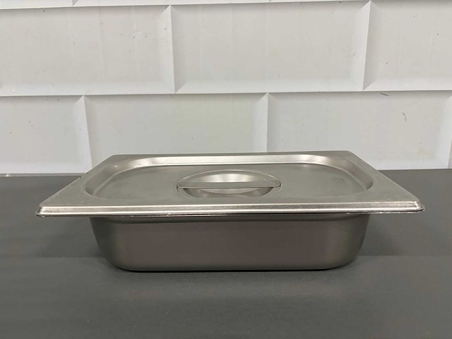 Rvs - gastronormbak met deksel (15x) - afbeelding 1 van  4