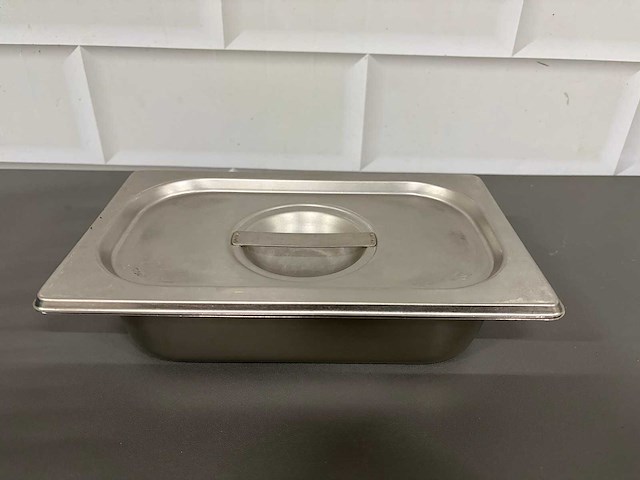 Rvs - gastronormbak met deksel (15x) - afbeelding 2 van  4