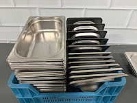 Rvs - gastronormbak met deksel (15x) - afbeelding 4 van  4