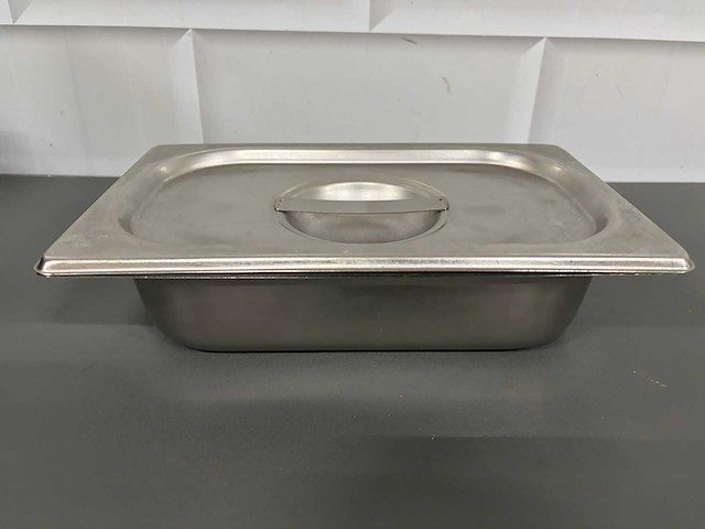 Rvs - gastronormbak met deksel (15x) - afbeelding 2 van  4