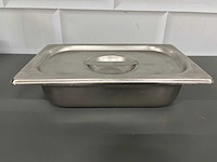 Rvs - gastronormbak met deksel (15x) - afbeelding 2 van  4
