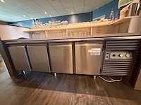 Rvs - koelwerkbank