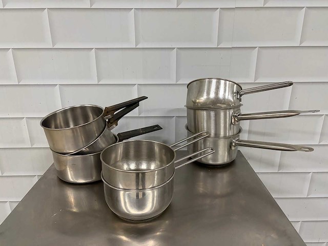 Rvs - steelpan (8x) - afbeelding 3 van  4