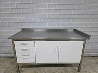 Rvs - trespa werkmeubel - afbeelding 2 van  5