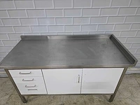 Rvs - trespa werkmeubel - afbeelding 5 van  5