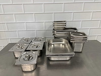 Rvs -gastronormbakken (20x) - afbeelding 3 van  3