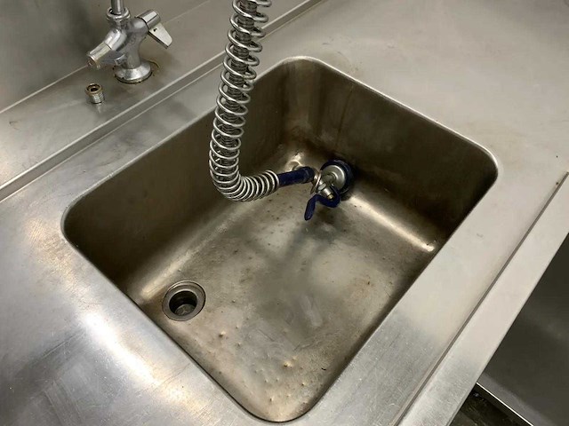 Rvs aanvoertafel - afbeelding 6 van  9