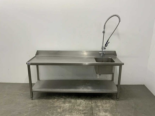 Rvs aanvoertafel - afbeelding 3 van  7