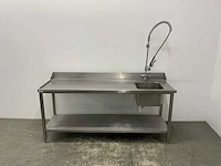 Rvs aanvoertafel - afbeelding 3 van  7