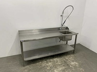 Rvs aanvoertafel - afbeelding 4 van  7