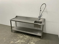 Rvs aanvoertafel - afbeelding 2 van  7