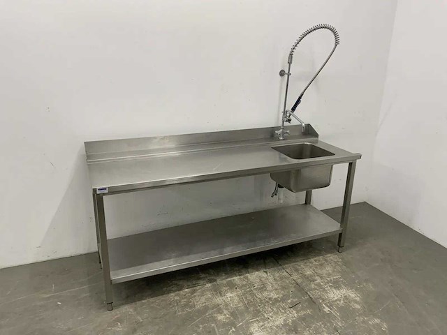 Rvs aanvoertafel - afbeelding 4 van  7