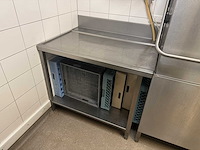 Rvs aanvoertafel - afbeelding 1 van  5