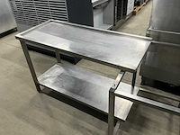 Rvs aanvoertafel - afbeelding 1 van  2
