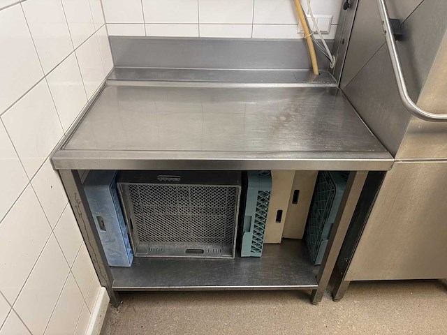 Rvs aanvoertafel - afbeelding 2 van  5