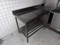 Rvs aanvoertafel - afbeelding 3 van  4