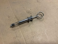 Rvs aanzuigspuit (2x) - afbeelding 2 van  2