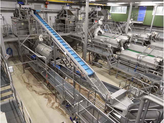 Rvs aardappelschillijn - afbeelding 1 van  20