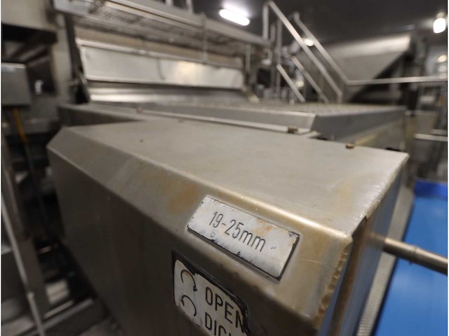 Rvs aardappelsorteer inrichting - afbeelding 5 van  6