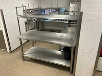 Rvs afruimtafel - afbeelding 1 van  2
