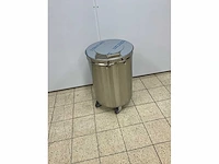 Rvs afvalemmer - afbeelding 1 van  5