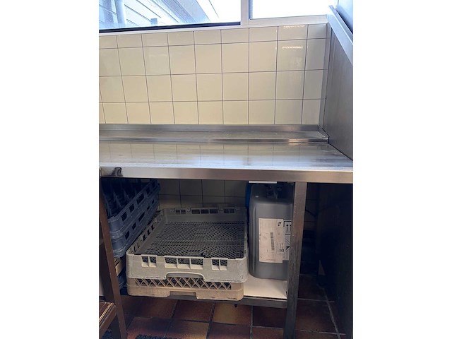 Rvs afvoertafel - afbeelding 2 van  2