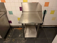 Rvs afvoertafel - afbeelding 2 van  3