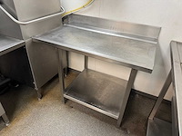 Rvs afvoertafel - afbeelding 1 van  5