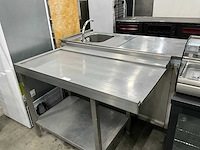 Rvs afvoertafel - afbeelding 1 van  1