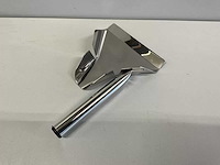 Rvs afvulschep (14x14 cm) (3x) - afbeelding 1 van  1