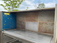 Rvs afzuig-/spoelwerkbank - afbeelding 2 van  4