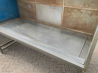 Rvs afzuig-/spoelwerkbank - afbeelding 3 van  4