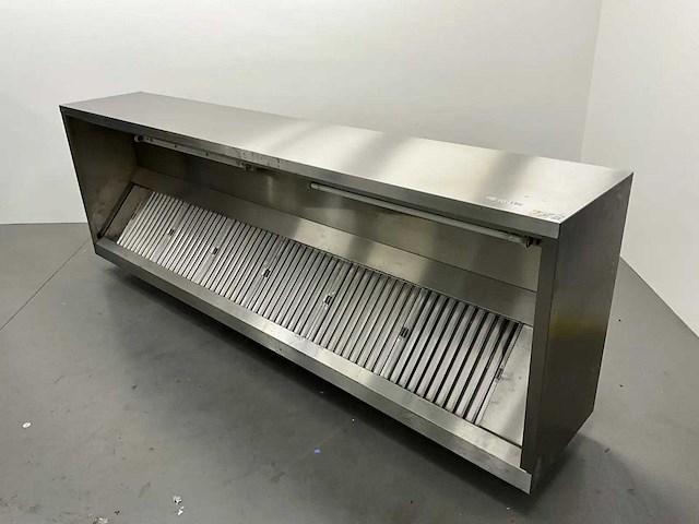 Rvs afzuigkap (350 cm) - afbeelding 1 van  6
