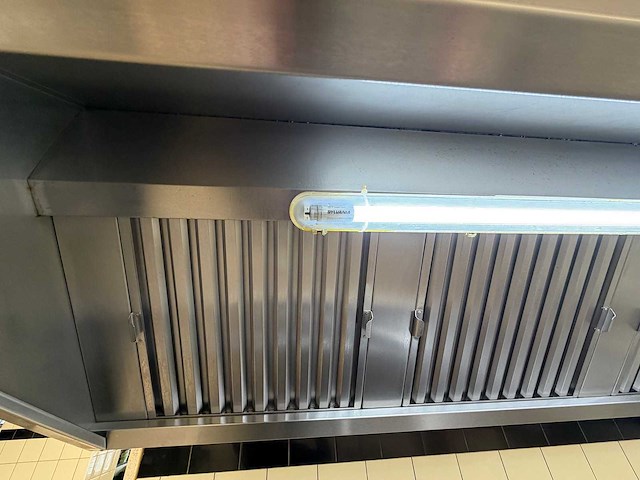 Rvs afzuigkap, afzuigmotor met tm2-7,0 regelthermostaat en gasklep - afbeelding 3 van  7