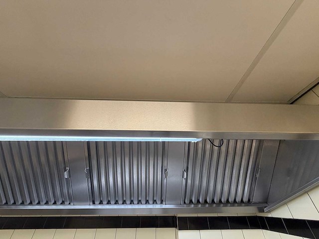 Rvs afzuigkap, afzuigmotor met tm2-7,0 regelthermostaat en gasklep - afbeelding 4 van  7