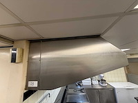 Rvs afzuigkap, afzuigmotor met tm2-7,0 regelthermostaat en gasklep - afbeelding 6 van  7