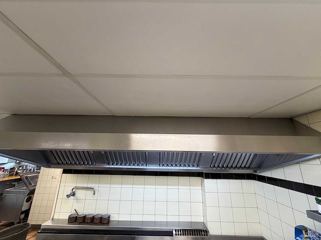 Rvs afzuigkap, afzuigmotor met tm2-7,0 regelthermostaat en gasklep - afbeelding 7 van  7