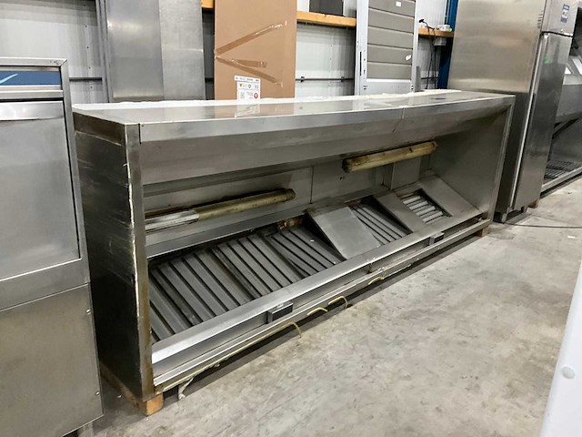 Rvs afzuigkap met inductie - afbeelding 1 van  8
