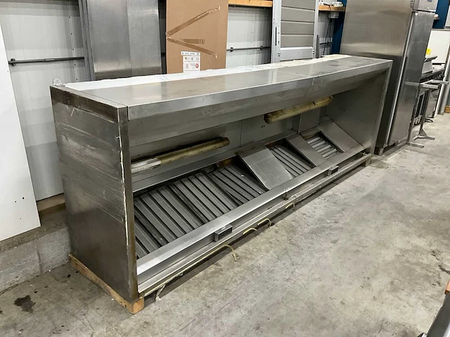Rvs afzuigkap met inductie - afbeelding 1 van  7