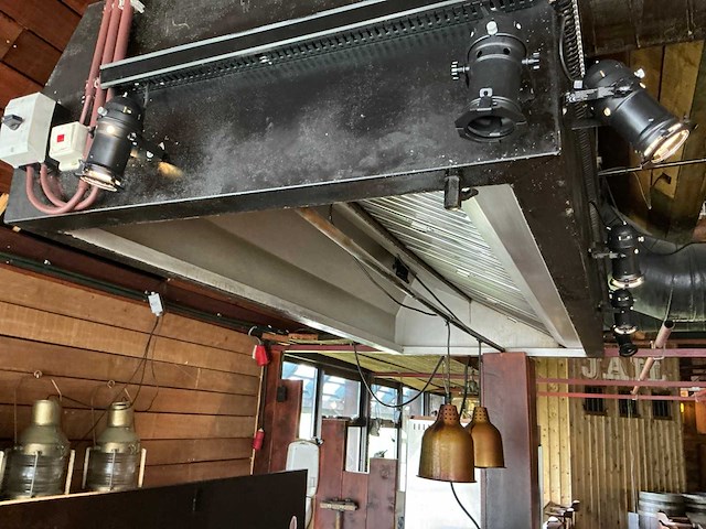 Rvs afzuigkap met motor - afbeelding 2 van  7