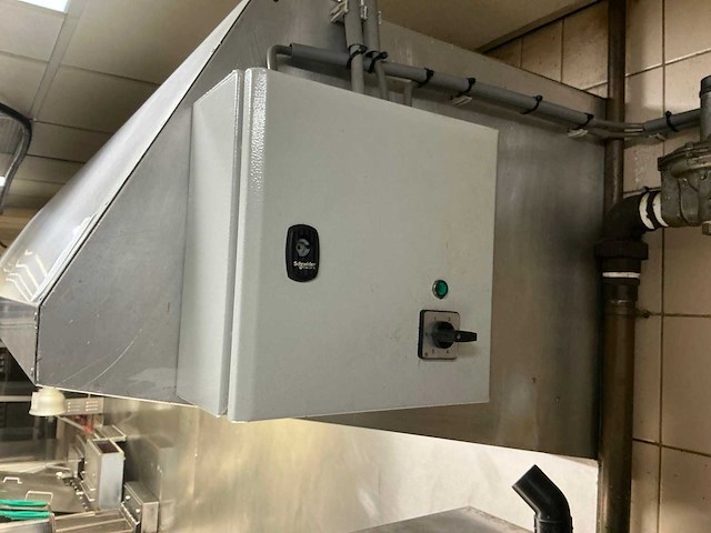 Rvs afzuigkap met motor - afbeelding 2 van  5