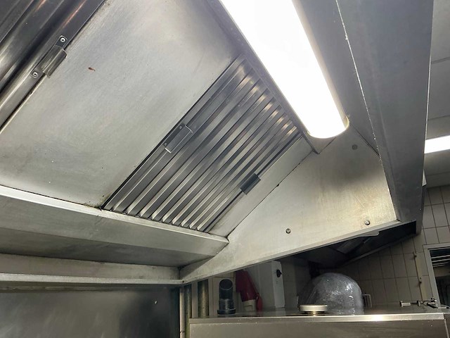 Rvs afzuigkap met motor - afbeelding 4 van  5