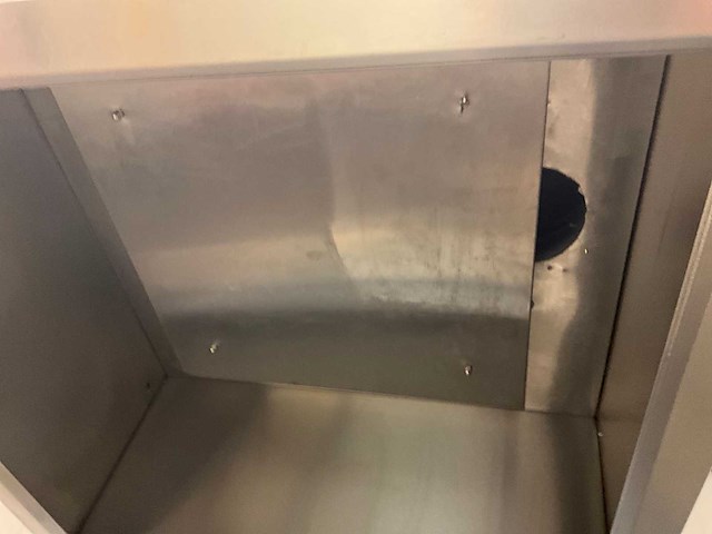Rvs afzuigkap t.b.v. vaatwasser of combi-steamer - afbeelding 4 van  4