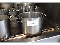 Rvs / aluminium pan (13x) - afbeelding 2 van  6