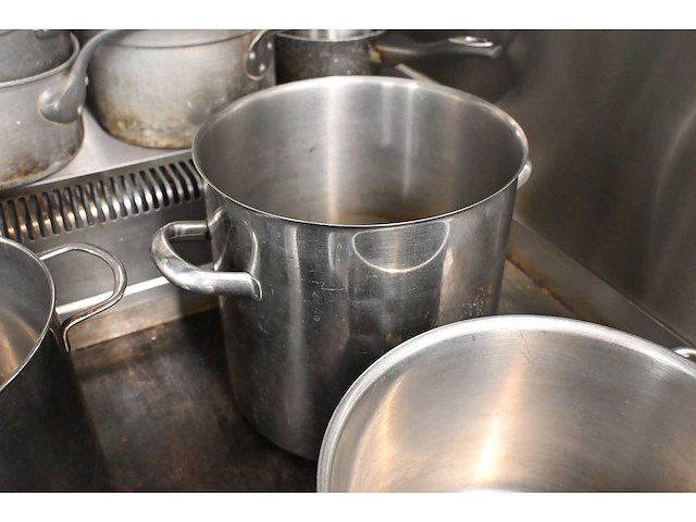 Rvs / aluminium pan (13x) - afbeelding 5 van  6