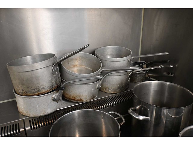 Rvs / aluminium pan (13x) - afbeelding 6 van  6