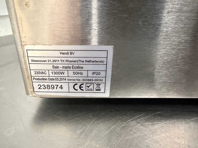 Rvs au-bain-marie met binnenbak en deksel - afbeelding 3 van  4
